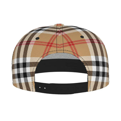Unisex Check Stripe Retro Baseball Hats Outdoor