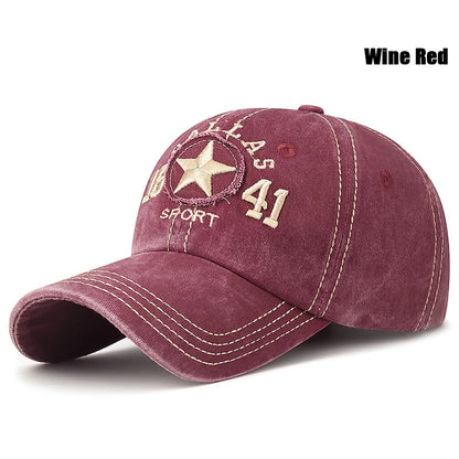 New Fashion Men Women 3D Embroidery Three-Line Sewing Baseball Cap Unisex
