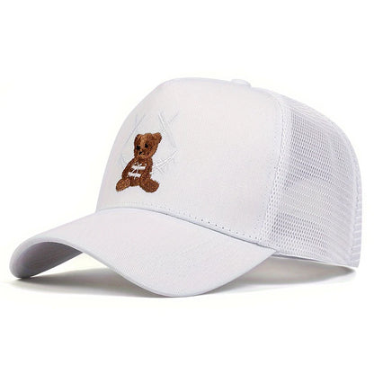 Unisex XX Smiling Face Camouflage Baseball Net Caps Spring and Summer