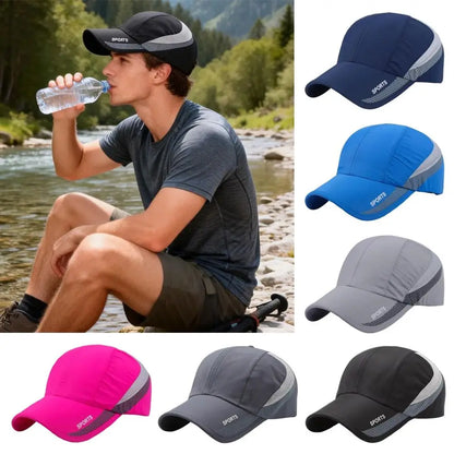 Fashion Summer Quick-Drying Baseball Caps Breathable