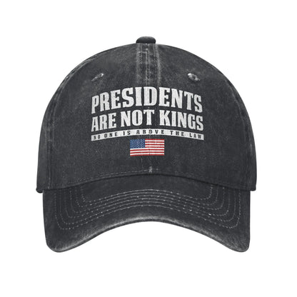 Presidents Are Not Kings USA Flag Unisex Baseball Cap