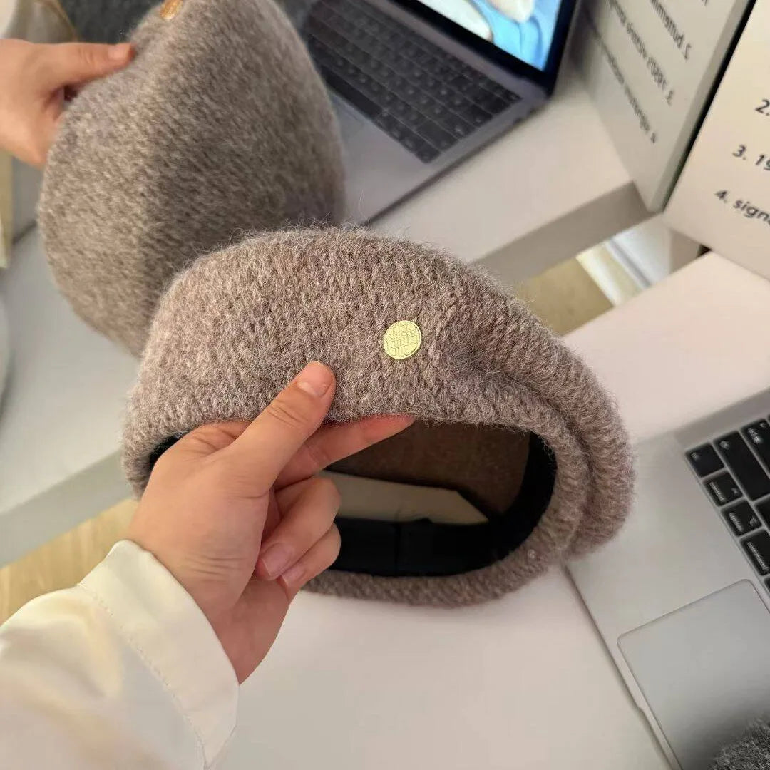2026 New Korean Style Winter Beret Cap For Women