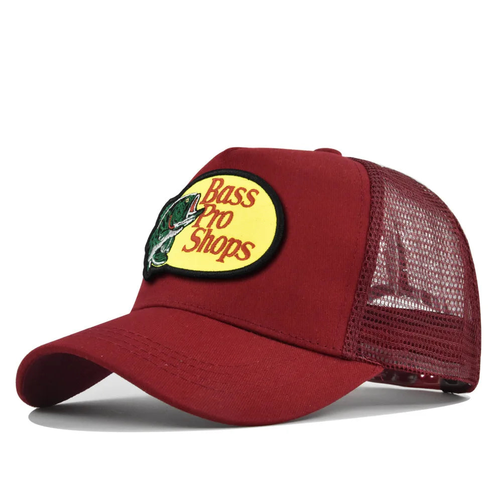 Bass Football Baseball Caps Men and Women