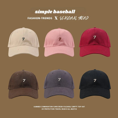 1Pc Retro Classic Embroidery Baseball Hats for Men Suitable for Daily Wear, Travel
