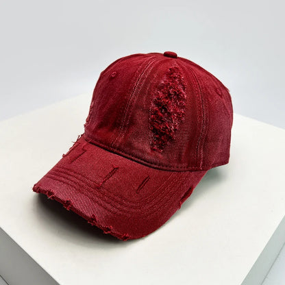 New Unisex Korean Solid Retro Baseball Hats