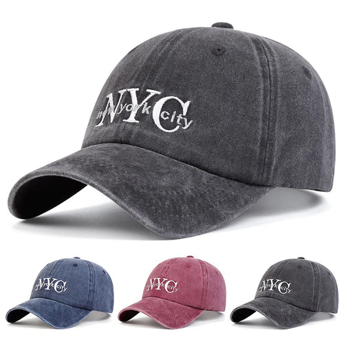 Wholesale Spring Autumn Hat Women's Embroidery Letter Soft Baseball Caps Summer Versatile Street Casual Sunscreen Cap Tide