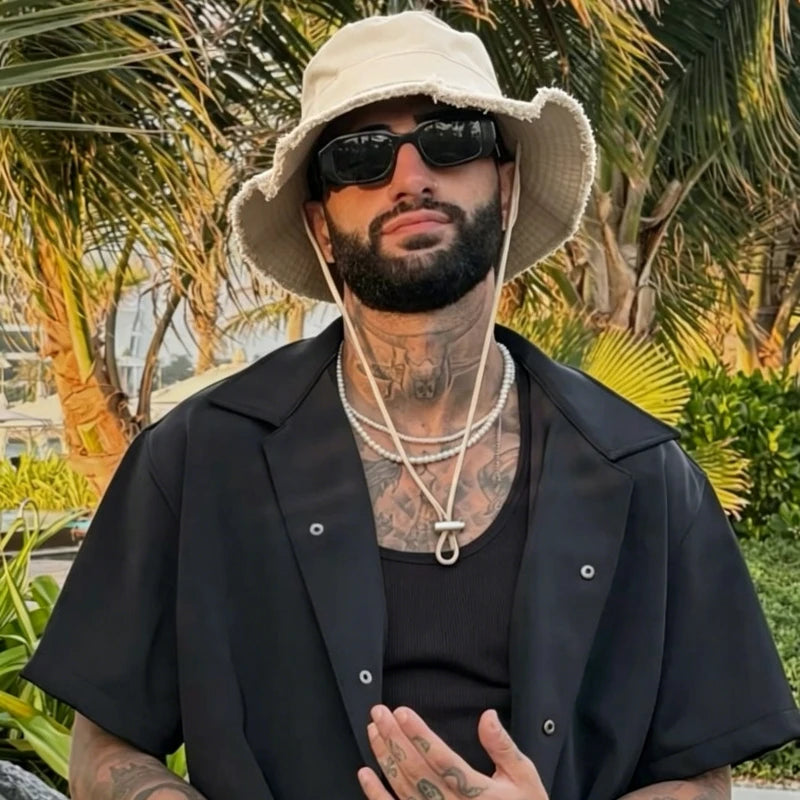 Solid Color Vacation Bucket Caps
