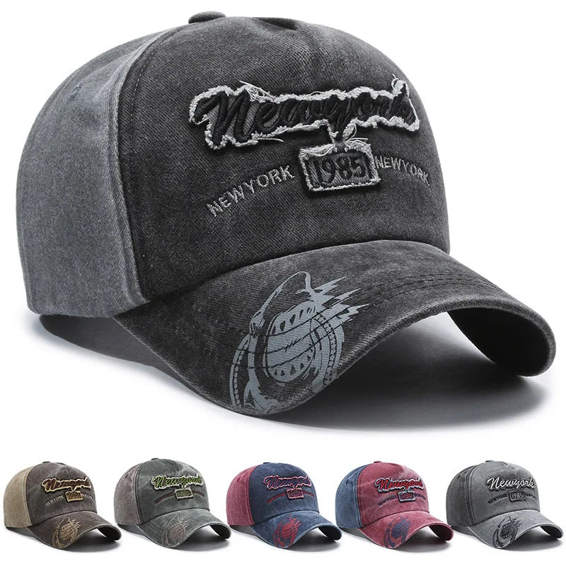 Spring and Summer European and American Sunscreen Baseball Cap Men's and Women's