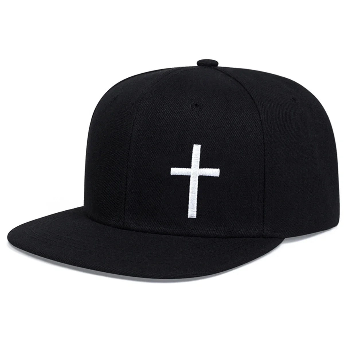 Unisex Cross Embroidery Hip-hop Hats Spring Autumn Outdoor