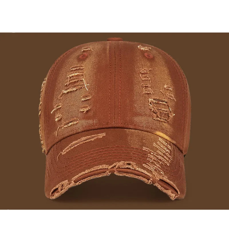 Washable Cotton Vintage Baseball Caps For Men