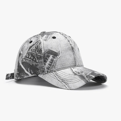 Tie Dye Men Women Baseball Cap Spring Autumn Trendy Graffiti