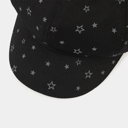Four Seasons Cotton Geometric Print Octagonal Hats