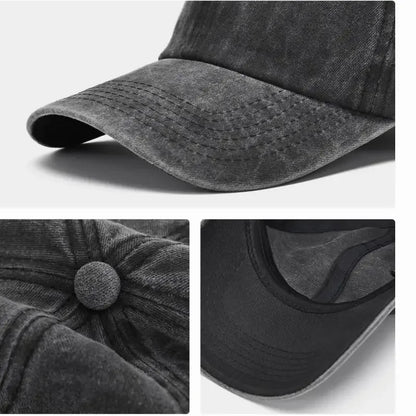 Sunscreen Water Washed Men's Baseball Cap