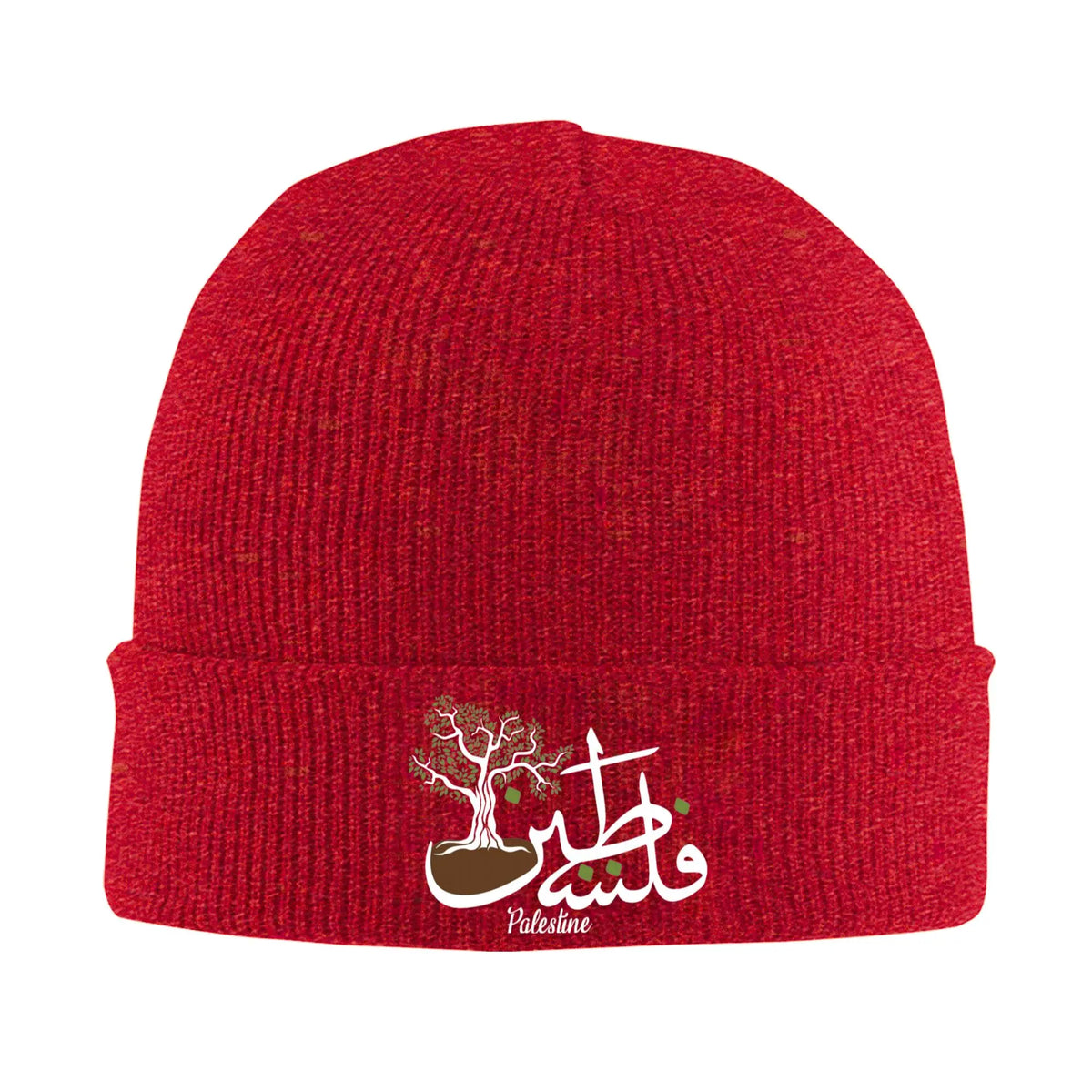 Palestinian Palestine Olive Tree Knit Hat Beanies Winter Hat