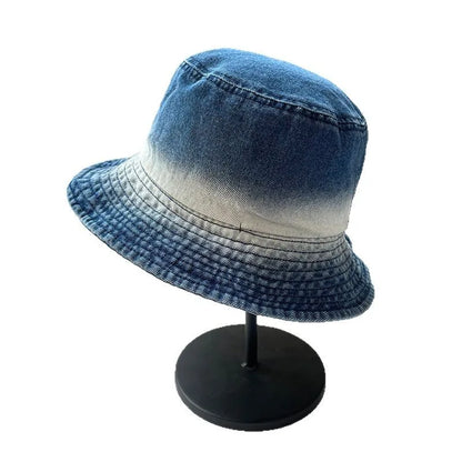 Japanese Korean Style Denim Fisherman Hat