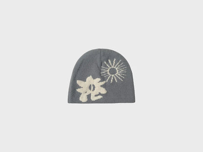 Niche Jacquard Plush Knitted Hat For Men And Women