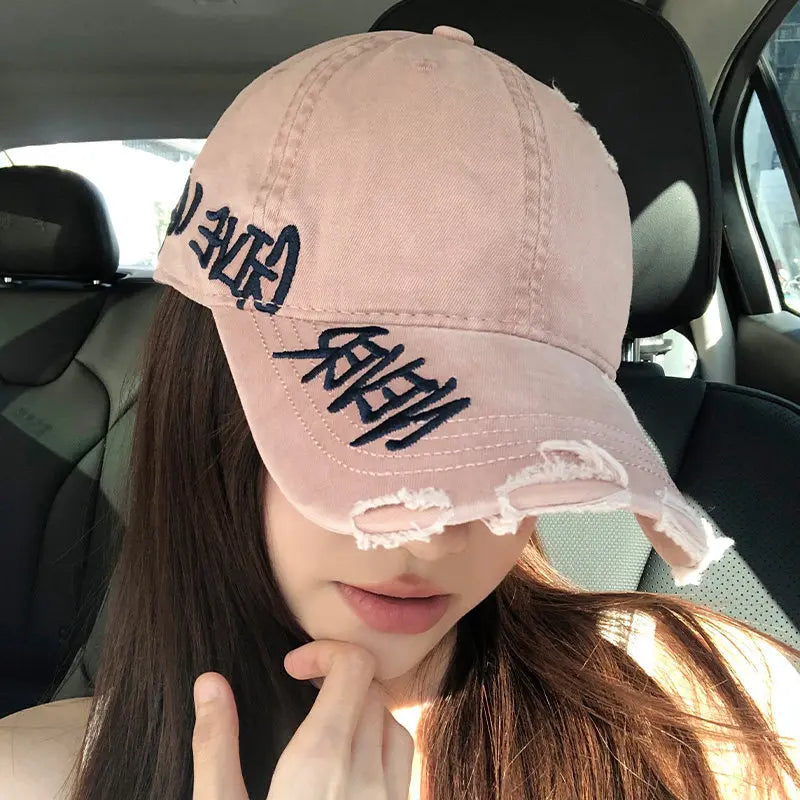 Vintage Washed Cotton Baseball Cap