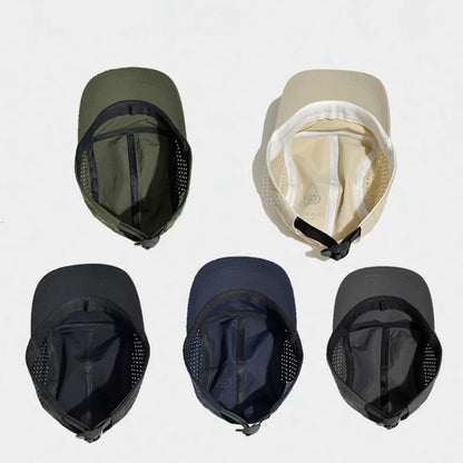 Short Brim Quick-Drying Mesh Baseball Cap