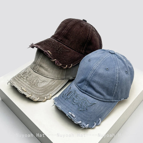 Unisex Hip-Hop Braided Rope Letter Embroidery Baseball Cap
