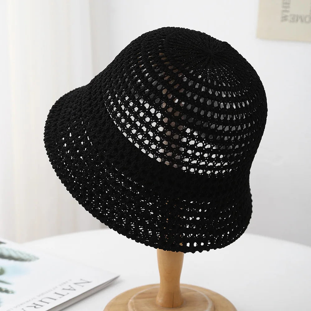 Women Foldable Sun Hat Breathable Beach Cap