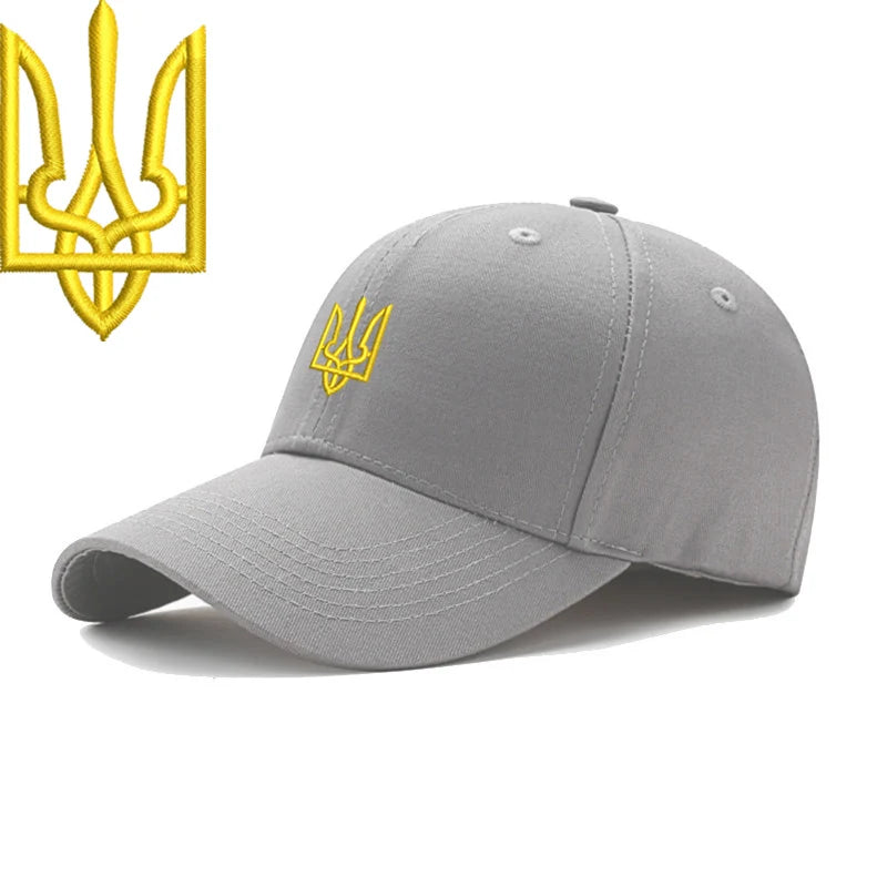 Embroidery Ukraine trident Symbol Spetsnaz Special Forces Men Women Boy Baseball Caps