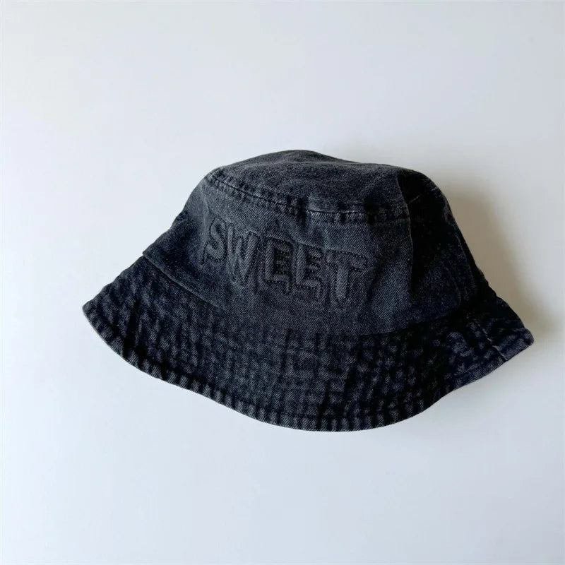 2026 Spring New Children Denim Fisherman Hat
