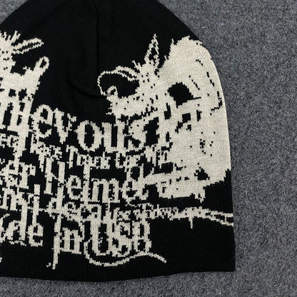 Women 2026 Black Y2K Punk Streetwear Hat