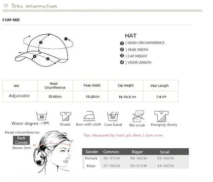 New Unisex Simple Letter X Embroidery Hip-hop Hats Spring Autumn Outdoor