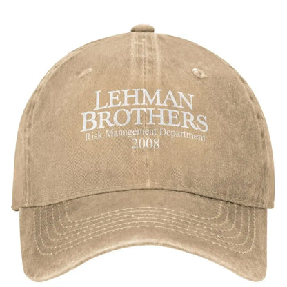 Lehman Brothers Risk Management 2008 Baseball Cap