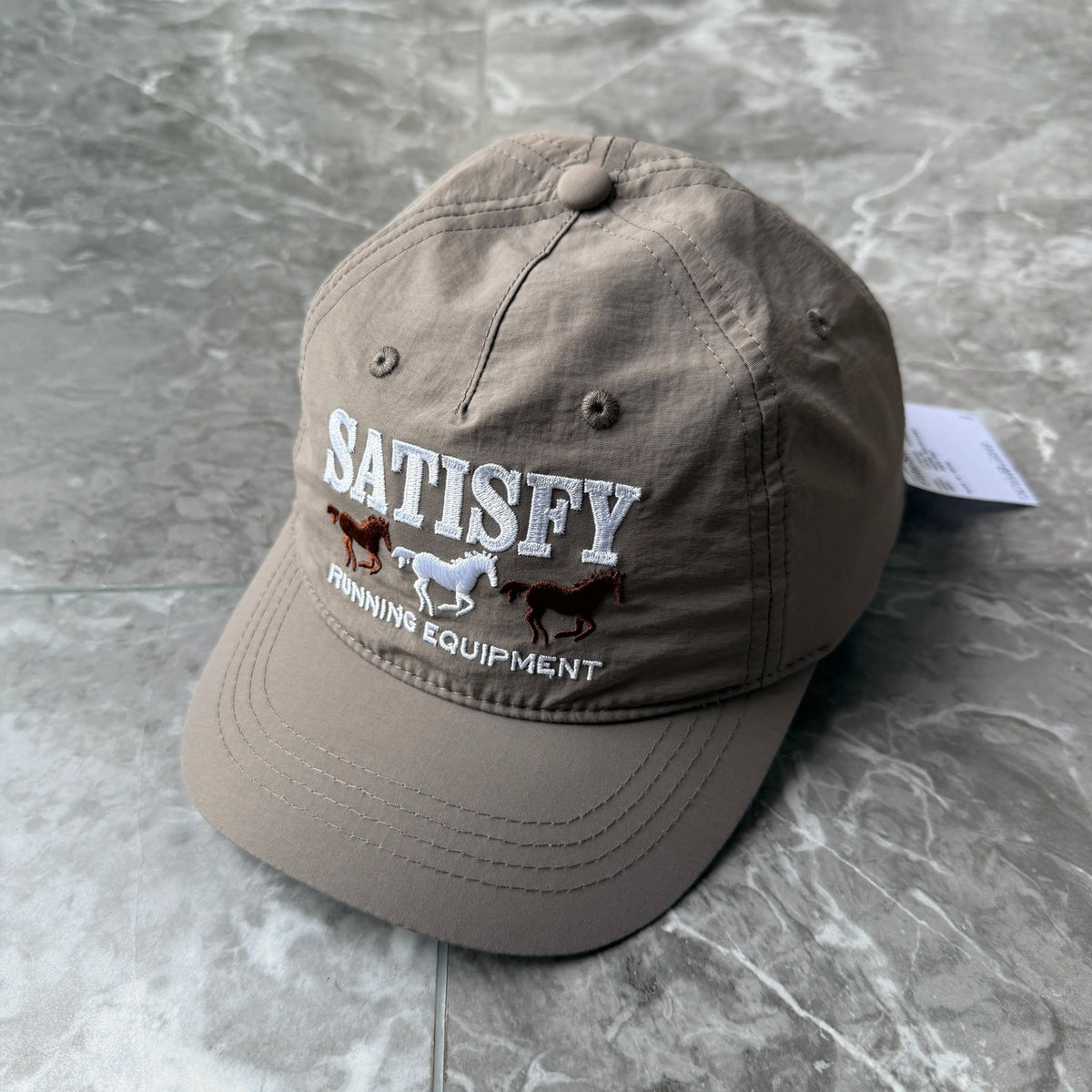 Satisfy Year Of Horse Limited Logo Embroidery Running Cap