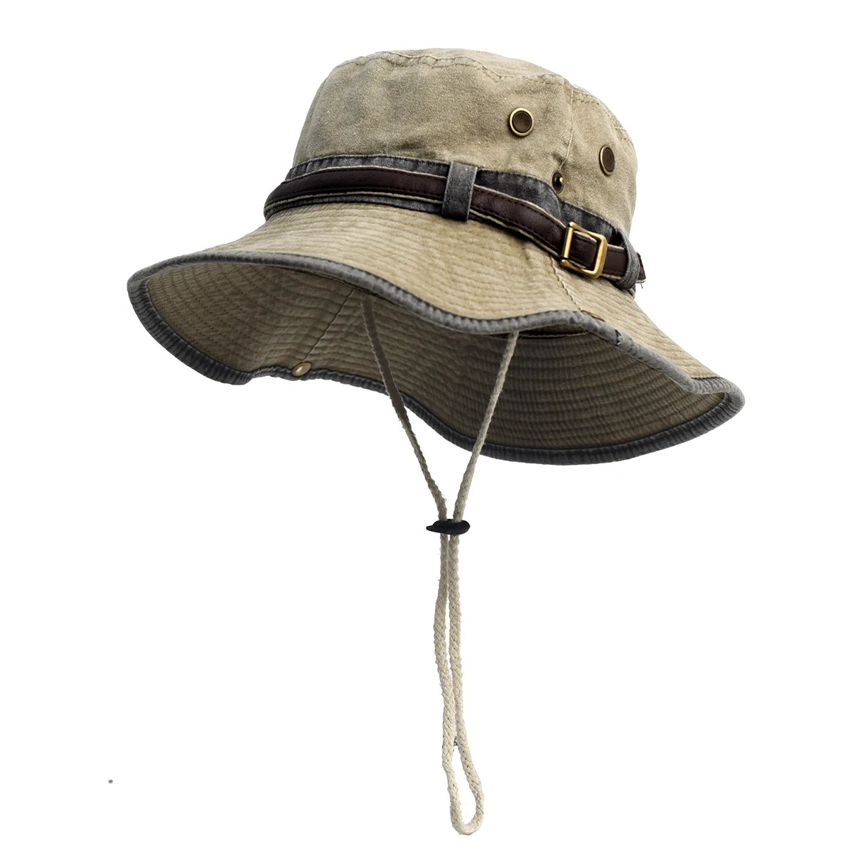 Spring Cotton Solid Bucket Hat Fisherman Hat Outdoor