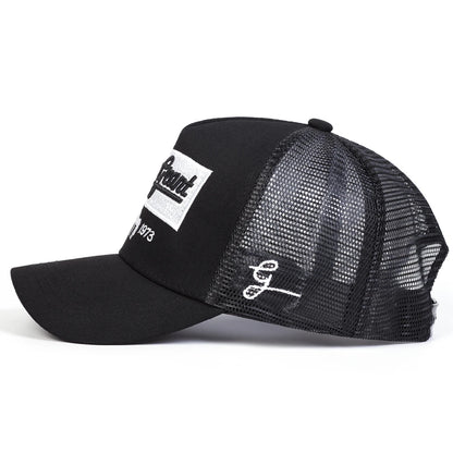 Unisex Since 1973 Letter Embroidery Baseball Net Caps Spring and Summer