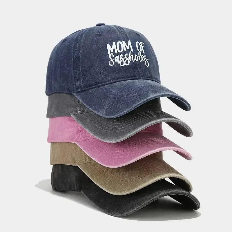 Spring And Summer Cotton Letter Print Casquette Baseball Cap