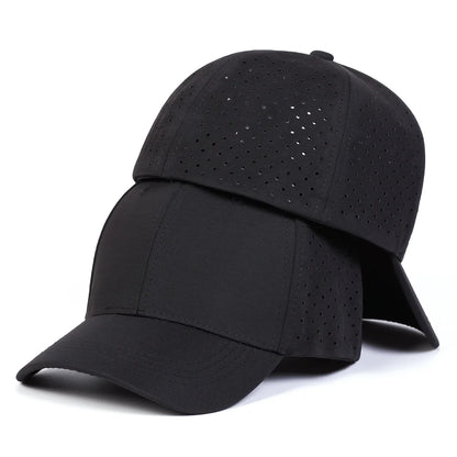 Unisex Light Plate Rear Sealing Breathable Baseball Net Caps