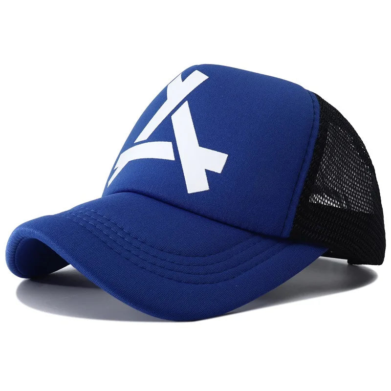 Designer 5 Panel Trucker Hat for Big Head Baseball Caps for Women Men