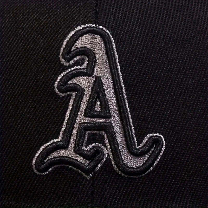 Unisex Gothic Letter A Embroidery Hip-Hop Hats