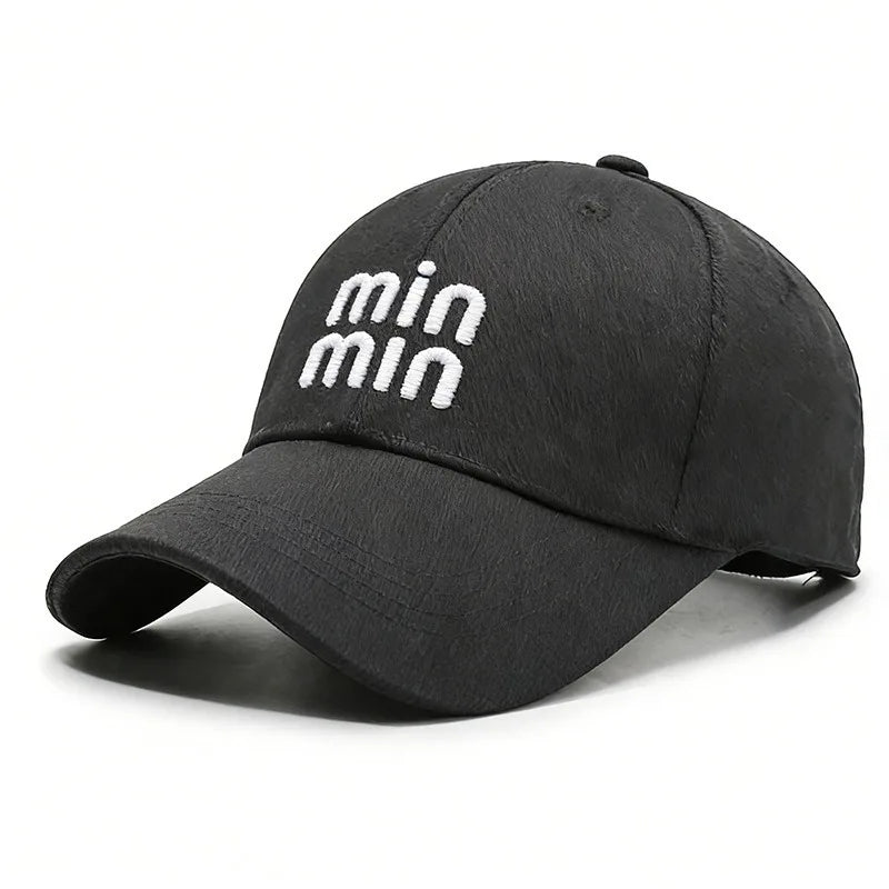 Minimalist Solid Color Couple Baseball Cap