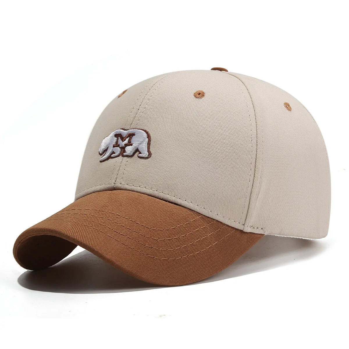 New Four Season Workwear Short-Brim Baseball Cap Breathable Duckbill Hat Outdoor Fishing Sun Hat