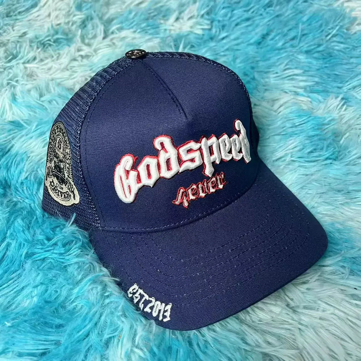 Hot Sale American Trend Hat GOD SPEED Letter print Embroidery Streetwear Baseball Caps Unisex Caps