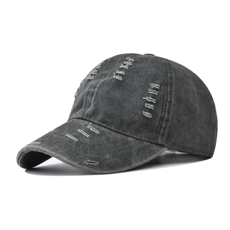 Distressed Baseball Cap Dad Hats For Men Women Vintage