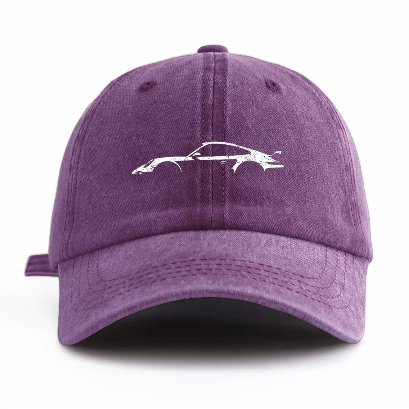 1pc 911 Print Washed Baseball Cap for Adults