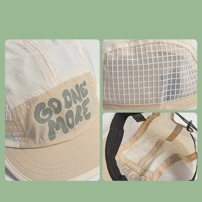 Lightweight Quick Drying Running Caps Summer Breathable Baseball Hat Outdoor