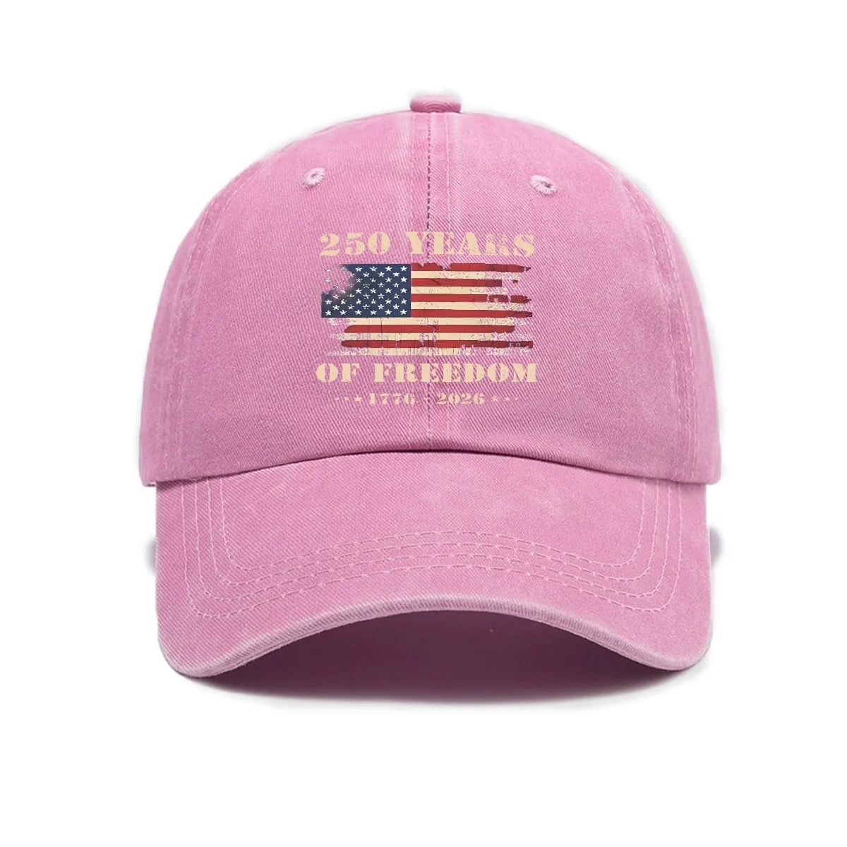 US 250th Anniversary Cap Washed Print Cap