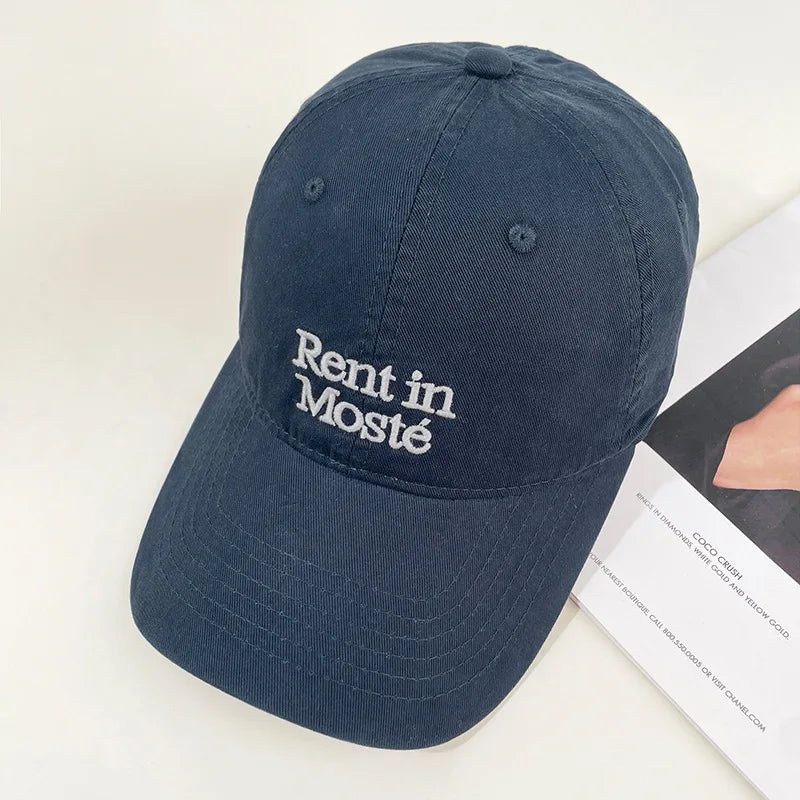 Soft Top Construction Embroidered Baseball Cap
