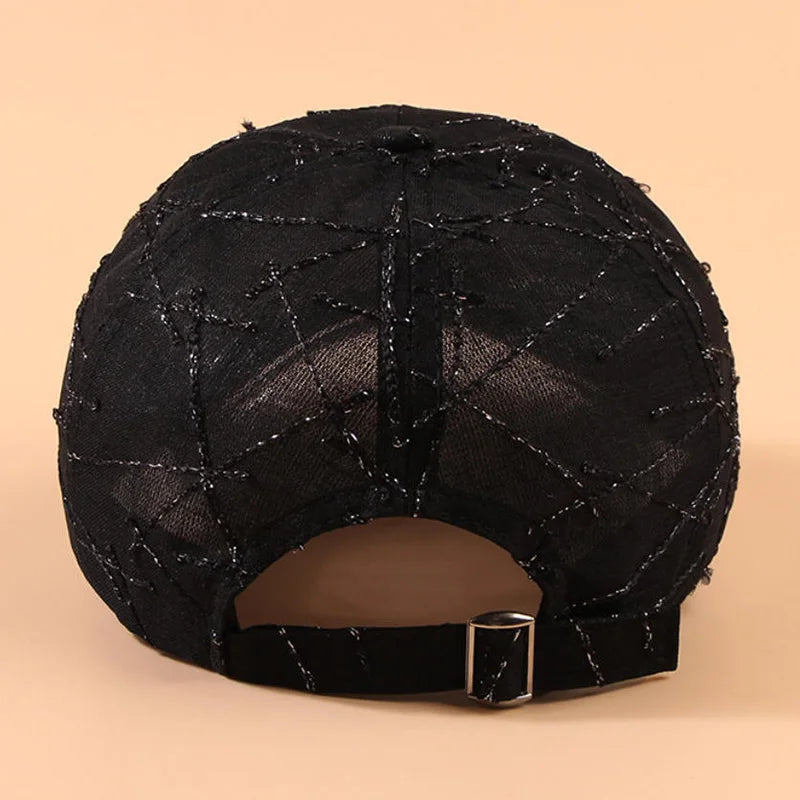 Korean-style Women's Letter Baseball Cap