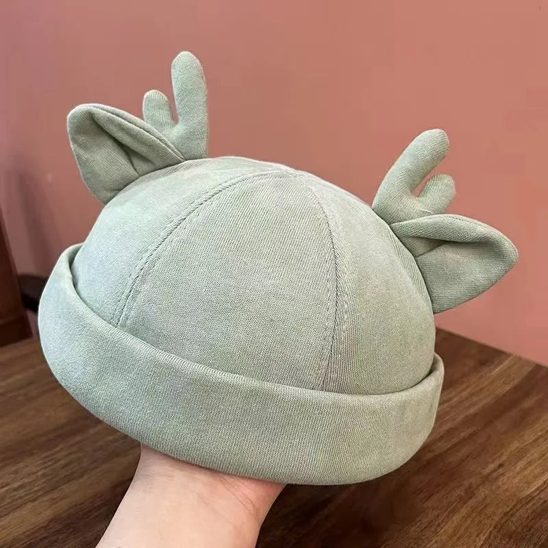 2026 New Spring Summer Cotton Solid Color Docker Cap