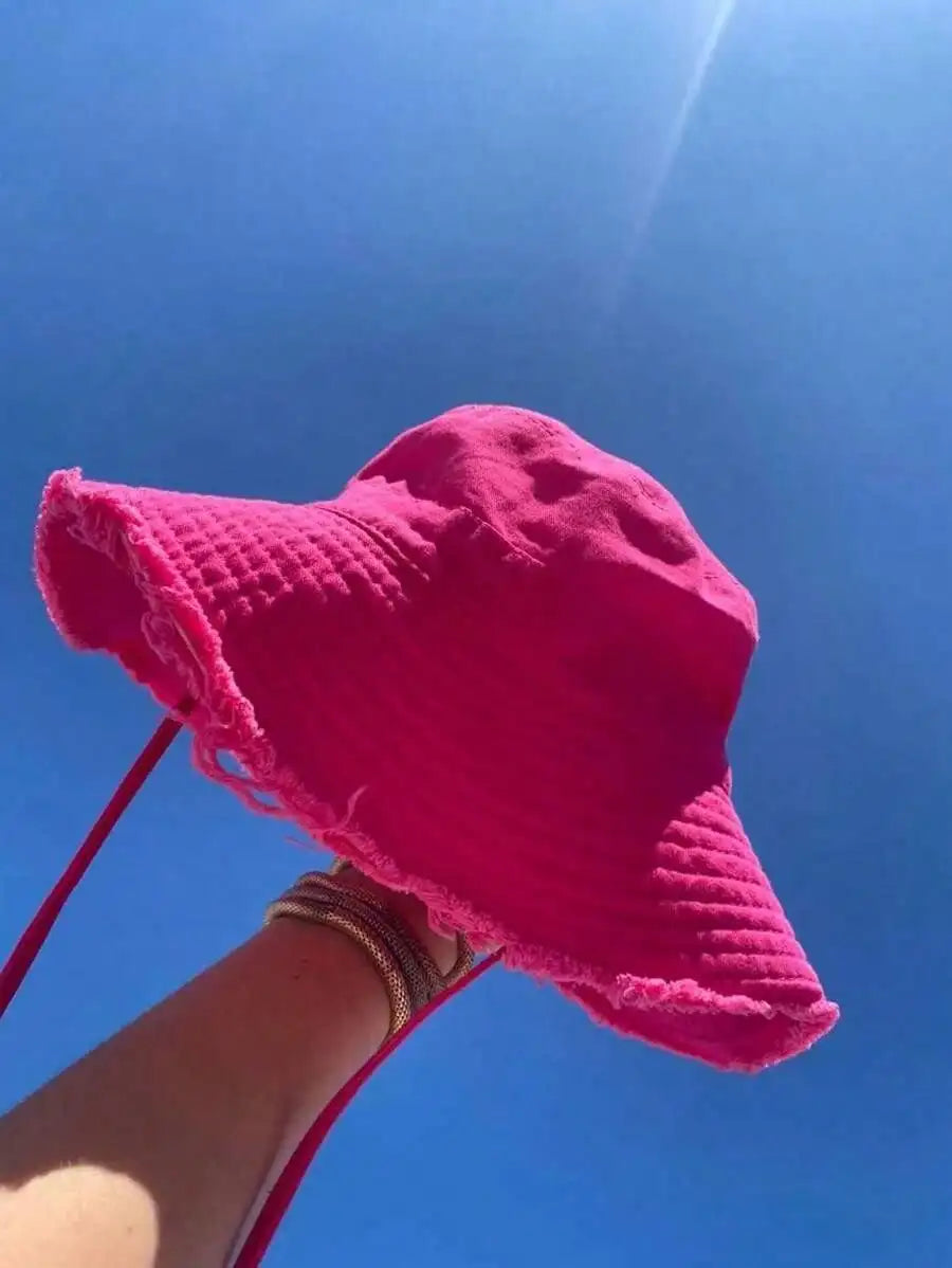 Outdoor Bucket Hat With Adjustable Chin Strap