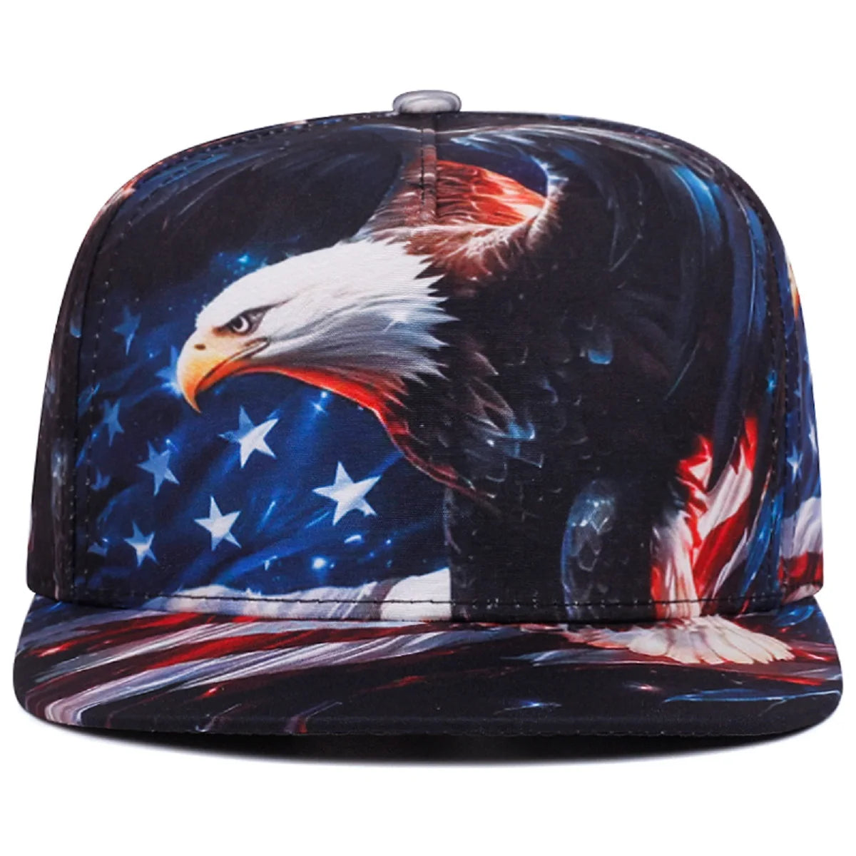Fashion American Flag Print Men Women Baseball Caps Hip Hop Sports