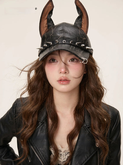 Lab American Doberman Dog Ear Baseball Cap