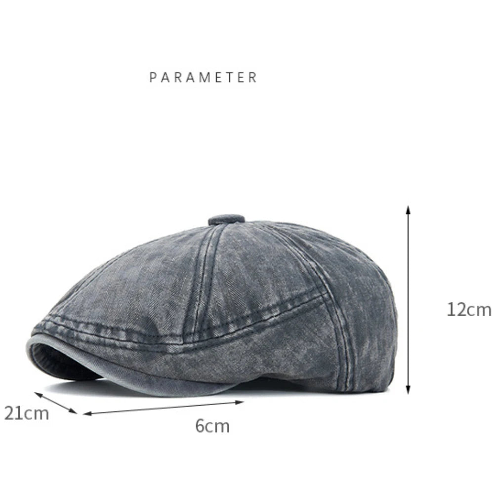 Men Women Vintage Artist Painter Beret Hat